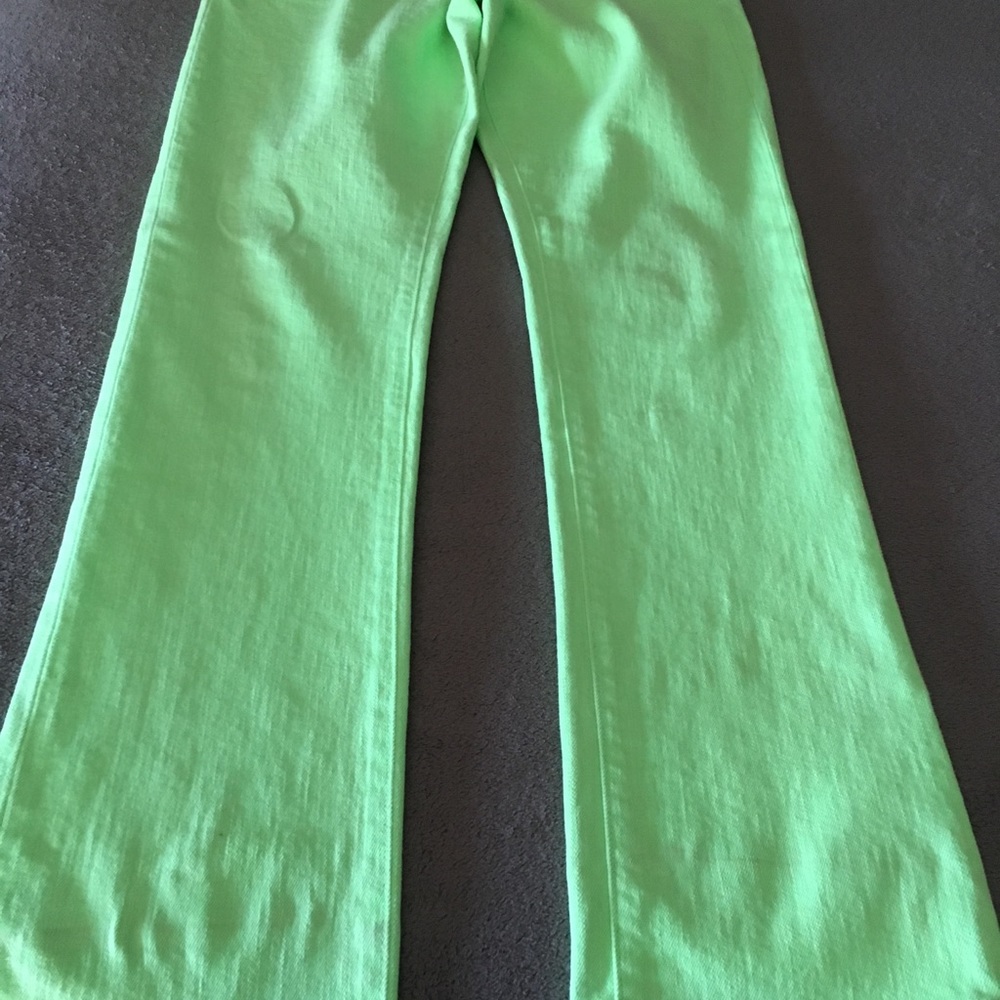 Green pants